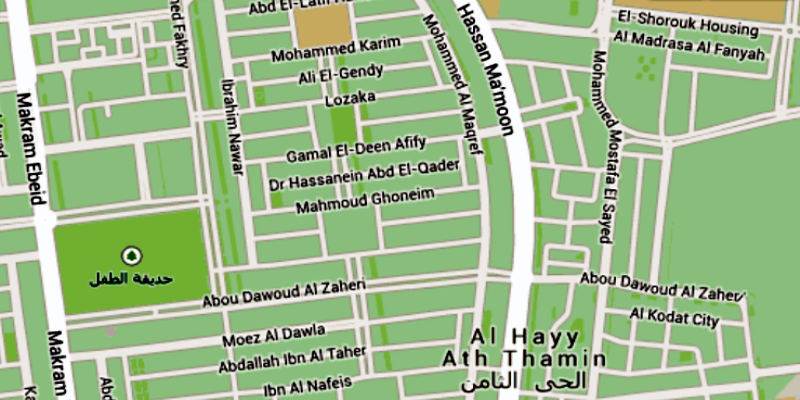 DEDA MISR Main Office Map